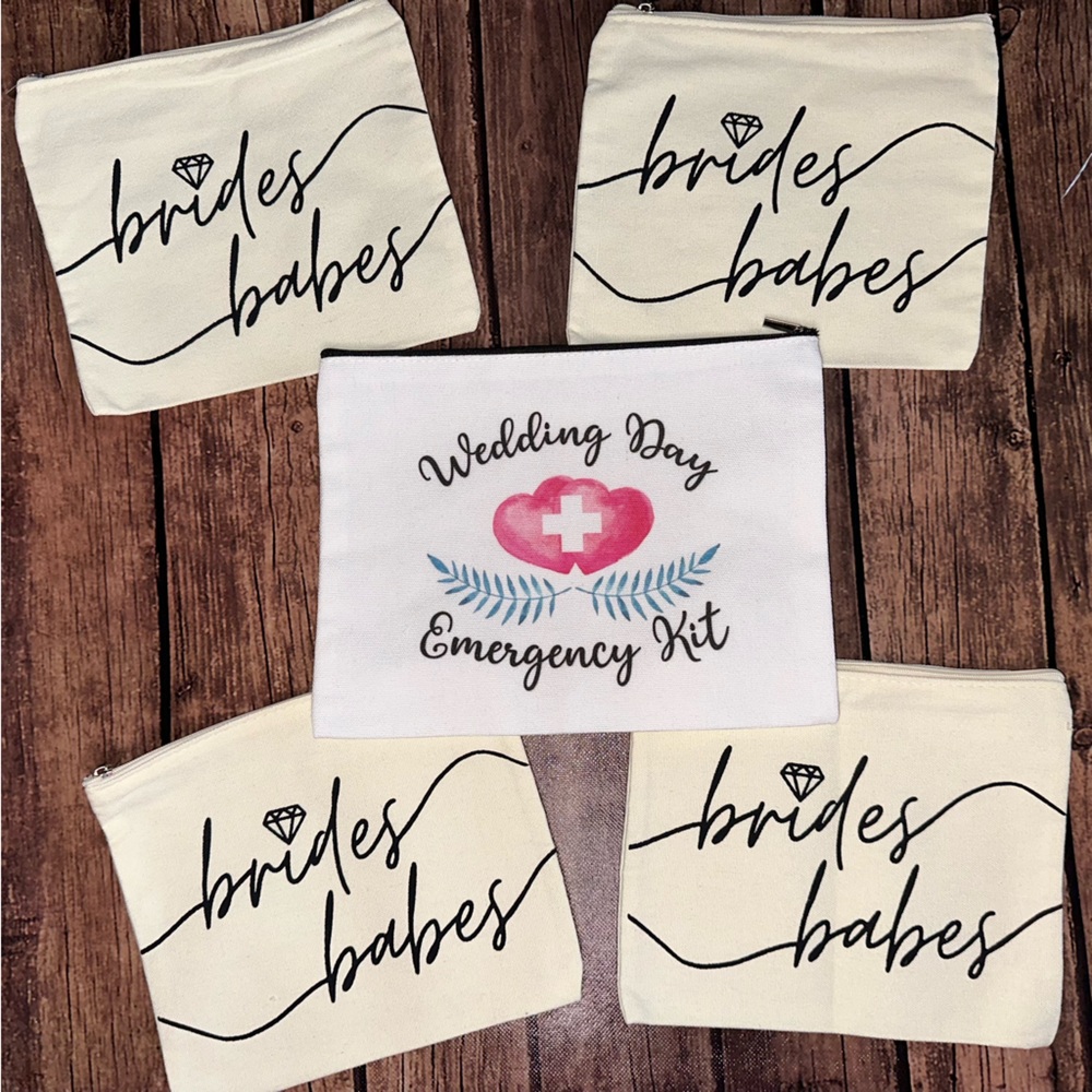 Wedding Party Bags 5pk - NEW - Picture 2 of 9